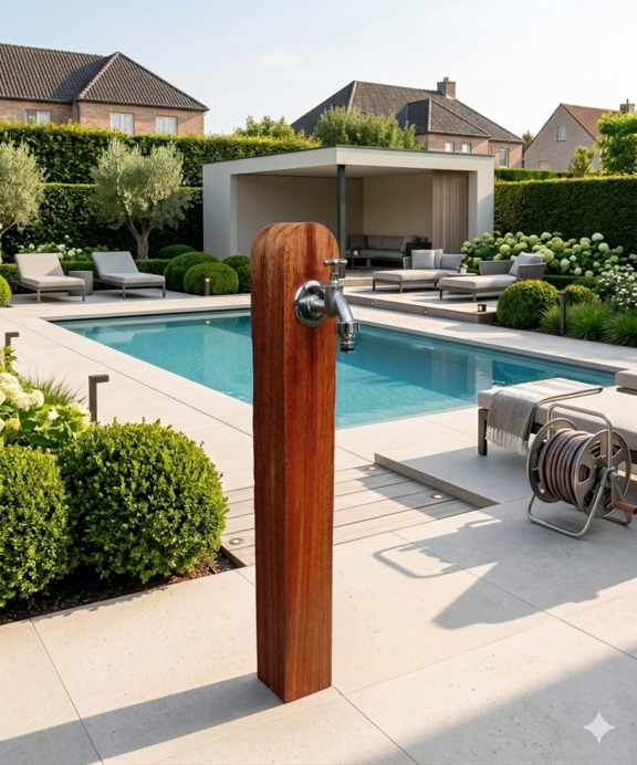 Houten hydrant