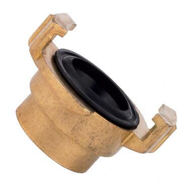 Messing Geka 6/4" F