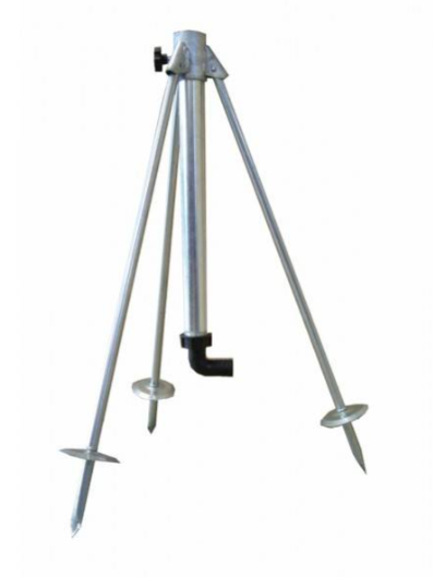 Sprinkler stand 60/100cm 3/4” 3-legged