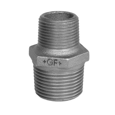 Galva verloopnippel 3" x 2"