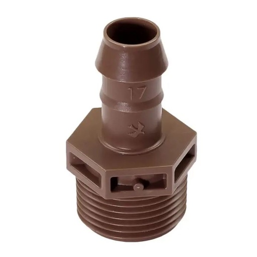 [610X36375] Adaptateur d17 x ¾" M pour tuyau d'irrigation