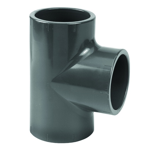[753201063] Pièce en T en PVC d63