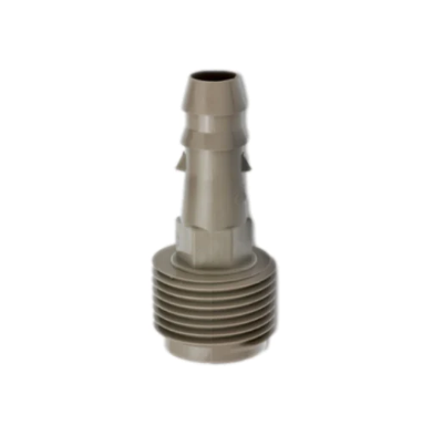 [WTSW1436-099] Nippel recht met draad ¾" M voor funny pipe 